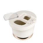 Миксер с чашей Centek CT-1129 бежевый/золотой хром, 800 Вт, фото6