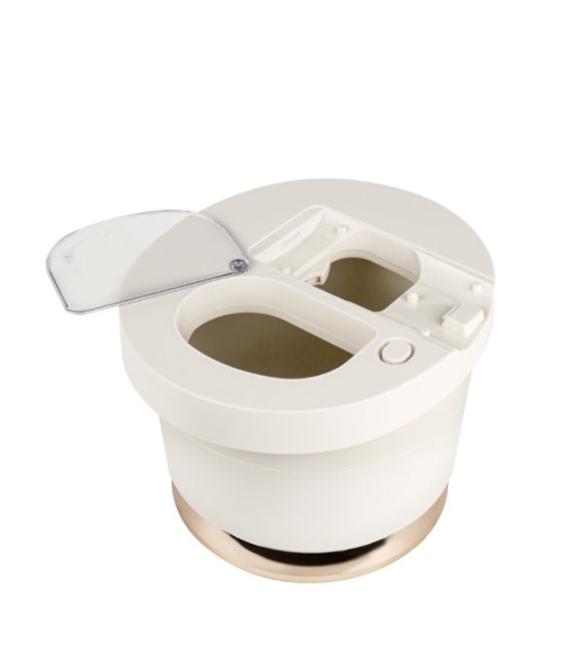 Миксер с чашей Centek CT-1129 бежевый/золотой хром, 800 Вт