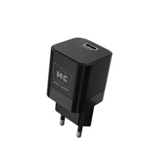 Сетевое зарядное устройство MORE CHOICE (4620202555847) NC86a 1Type-C 3.0A PD 20W для Type-C Type-C, черный