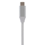 Кард-ридер Digma CR-С2501-S/серебристый/SD/TF/micro-SD/USB Type-C/алюминий, фото4