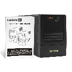 Источник бесперебойного питания ExeGate Power NB-400.LED.AVR.2SH (400VA/240W, LED, AVR, 2*Schuko, батарея 12V 4.5Ah, черный), фото9