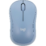 Мышь беспроводная Logitech M221 голубой, 1000 dpi, радиоканал, USB, кнопки - 3, фото 1