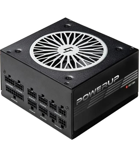 Блок питания Chieftec GPX-750FC, 750Вт, 80 PLUS Gold, 120мм, модульный, черный