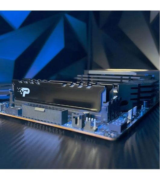 Оперативная память Patriot Signature Premium, DDR5, 64Gb (2x32 Gb), 4800 MHz, CL40, DIMM, радиатор, черный