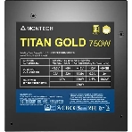 Блок питания Montech TITAN GOLD Gen.5 (TITAN GOLD 750 TIS0123), 750 Вт, 80 PLUS GOLD, 135 мм, модульный, черный, фото2