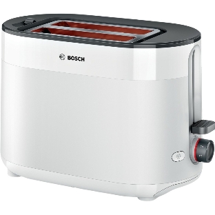 Тостер Bosch TAT2M121 белый, 950 Вт, 2 слота