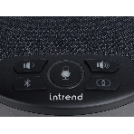 Спикерфон Intrend ITSPH-W200 4 капсюля, BT+USB, эффективный радиус 3м, ANC, AEC, AGC, полнодуплексная связь, беспроводное каскадирование 2х спикерфонов, аккумулятор: время работы в режиме разговора до 12 часов. В комплекте USB-dongle, фото2