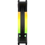 Вентилятор для корпуса GMNG GG-CF120ARGb2-PWMBK черный, 120 мм, 1500 об/мин, 26 дБ, 4 pin, фото4