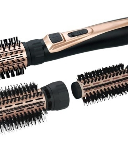 Фен-щётка BRAYER BR3100 черный/золотистый, 1000 Вт, 35/40/50 мм