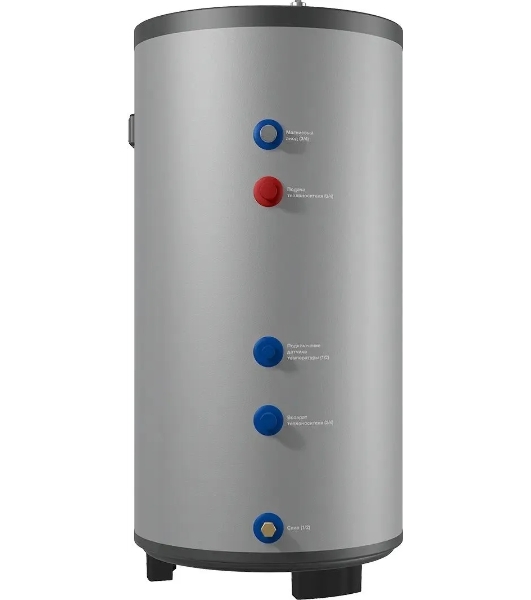 Бойлер косвенного нагрева Thermex Espero 150 F серый, накопительный, 150 л, 17 кВт, напольный, вертикальный, бак из нержавеющей стали