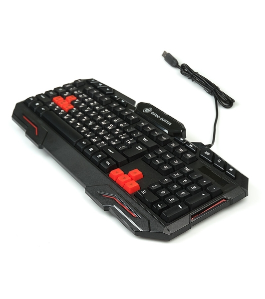 Клавиатура проводная Dialog Gan-Kata KGK-11U черный USB, игровая