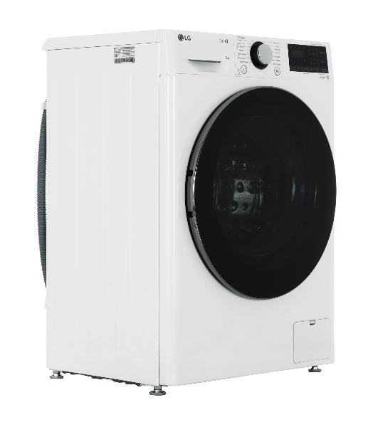 Стиральная машина LG F2V9FW9W белая, загрузка фронтальная 9 кг, 1200 об/мин, класс A