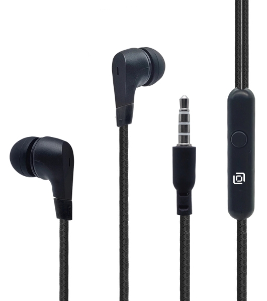 Проводные наушники Oklick HS-S-250 черный, внутриканальные, Jack 3.5 мм