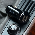 Автомобильная зарядка HOCO Z1 2xUSB, 2.1A, 11W, черный, фото2