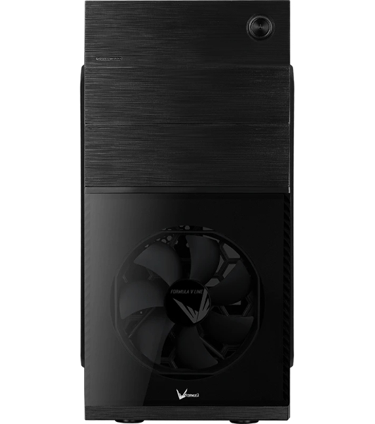 Компьютерный корпус Aerocool/Formula Cs-105, mATX, без БП, 187x361x355мм (ШxГxВ), USB 3.0 x1, USB 2.0 x1, металл 0,5мм, 120-мм вентилятор в комплекте, черный