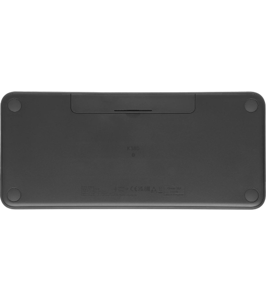 Клавиатура Logitech K380 беспроводная, Bluetooth, серый