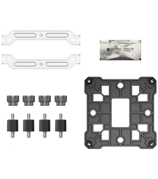 Кулер ID-Cooling SE-214-XT DF ARGB черный 120мм алюминий/медь 1500rpm 27db 4-pin 180W 150мм