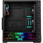 Компьютерный корпус SOEYI 'AX8-B20 SOEYI ATX case with черный coating front panel with flat bigger mesh, without', фото7
