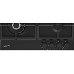 Газовая варочная поверхность Indesit THPM 642 WS/BL/I, черный, фото2