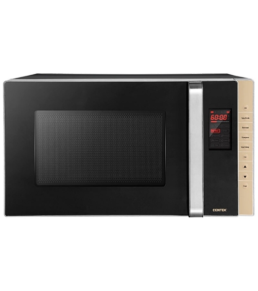 Микроволновая печь Centek CT-1561 черный, 23 л, 1300 Вт, переключатели - сенсор, кнопки