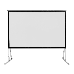 Экран Lumien Master Fold 287x449 см (200'), (раб. область 269x431 см) Matte White черная кайма по периметру 16:10, фото5