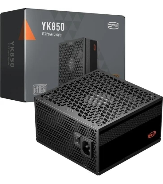 Блок питания PcCooler P5-YK850-B1F ATX 850W 80 PLUS Bronze, (20+4pin) APFC 135мм fan 6xSATA Cab Manag RTL