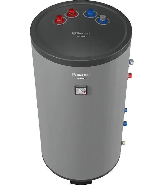 Бойлер косвенного нагрева Thermex Espero 150 F серый, накопительный, 150 л, 17 кВт, напольный, вертикальный, бак из нержавеющей стали