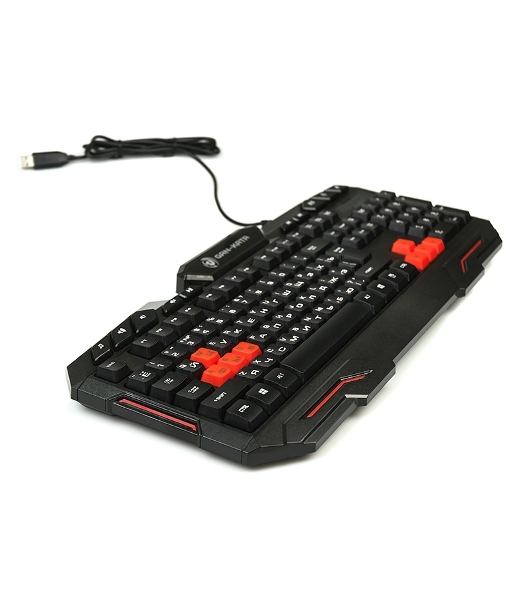 Клавиатура проводная Dialog Gan-Kata KGK-11U черный USB, игровая