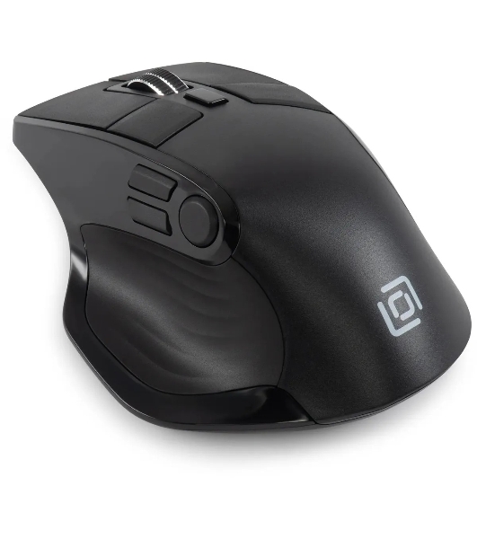 Мышь беспроводная Oklick 502MW черный, 2400 dpi, радиоканал, Bluetooth, USB, кнопки - 9