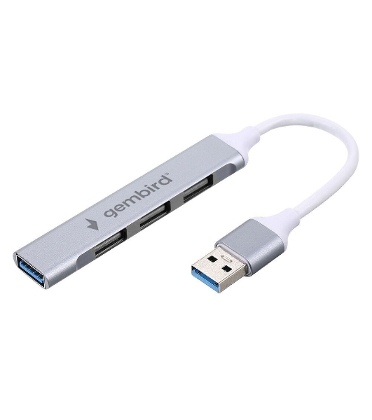 USB-концентратор Gembird UHB-C206, USB, USB 3.0/3xUSB 2.0, USB