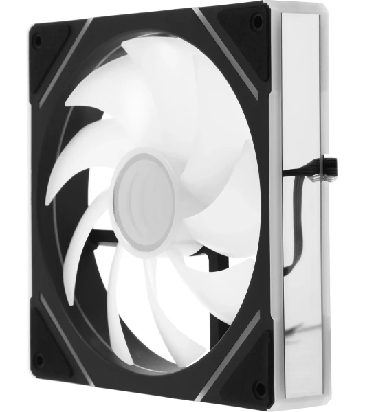 Вентилятор для корпуса Accord ACC-YF14 ARGb 140х140x25 черный 4-pin (ACC-YF14 ARGb BLACK) brown box