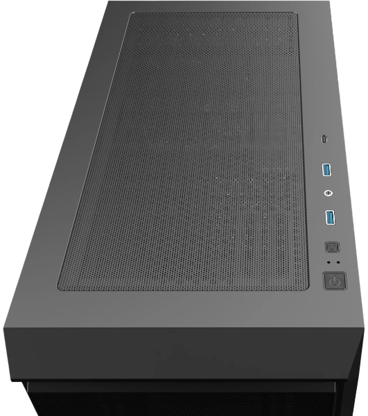 Корпус без блока питания Raijintek ARCADIA 41, Midi-Tower, TG, 1x120мм, 2xUSB-A 3.0 + 1xUSB-C, ATX, mATX, mITX Black