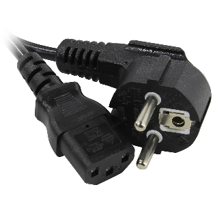 Шнур питания C3 Solutions C3.PHC006 C13-С14 проводник.:3x0.75мм2 1.8м 10А черный