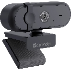 Веб-камера Defender G-lens 2788 UHD 3840x2160, 30 кадр/с, USB, шторка приватности, крепление на мониторе, фото 1