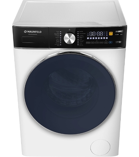 Стиральная машина Maunfeld MFWD14106WH03 белый, загрузка фронтальная 10 кг, 1400 об/мин, класс B