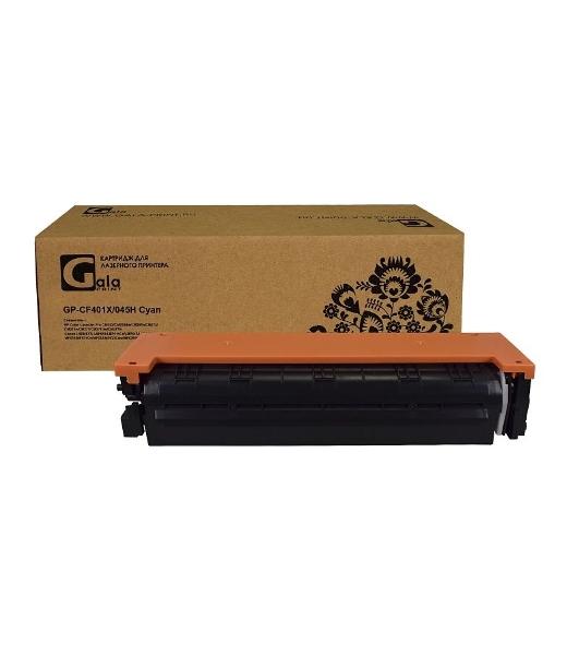 Картридж лазерный GalaPrint GP-CF401X №201X голубой (2300 стр) для HP Color LaserJet Pro M252/MFP277