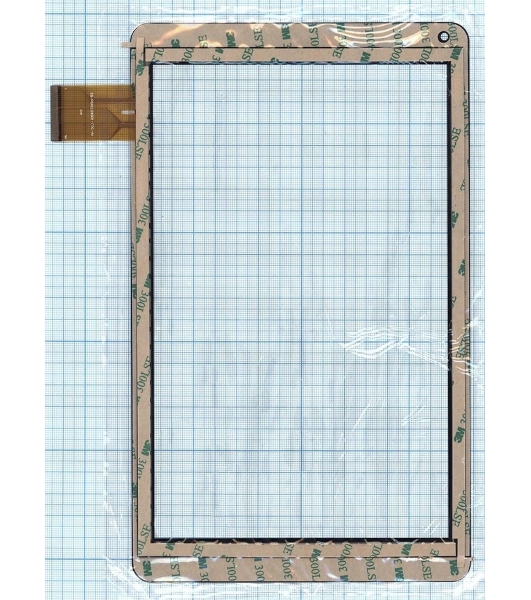 Сенсорное стекло (тачскрин) SQ-PGA116BO1-FPC-AO, черное