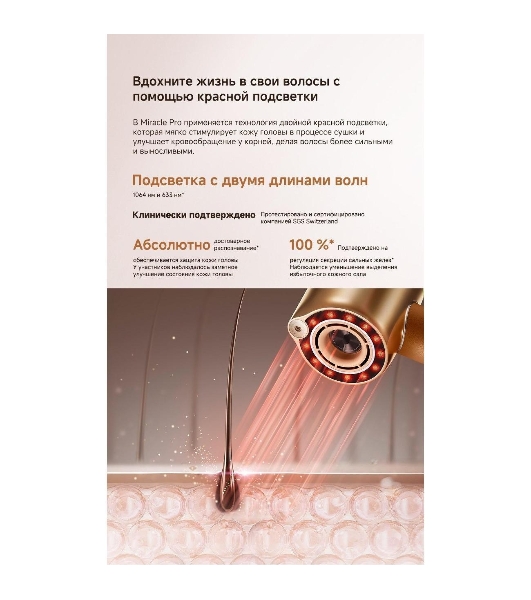Фен Dreame Hair Dryer Miracle Pro High-speed, AHX30