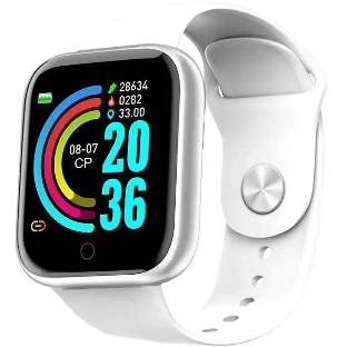 Умные часы IRBIS IceLine, 1.3', TFT, Bluetooth, IP65, белый