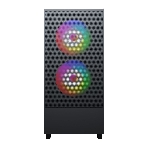 Компьютерный корпус ACD Citadel 106 ATX, черный, USB 3.0x1, USBx2+HD audio,1x12см ARGb rear+2x14см ARGb front,TG, фото2
