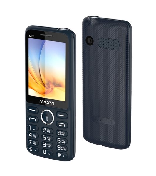 Мобильный телефон Maxvi K15n синий