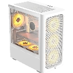 Компьютерный корпус Aerocool/Formula Air Mesh G3 белый без БП mATX 4x120мм 2x140мм 2xUSB 3.0 audio bott PSU, фото5
