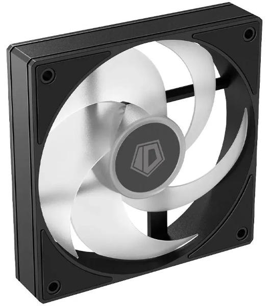 Вентилятор для корпуса ID-COOLING AS-120-ARGb-K черный 120мм 2000rpm 27.2db 4-pin