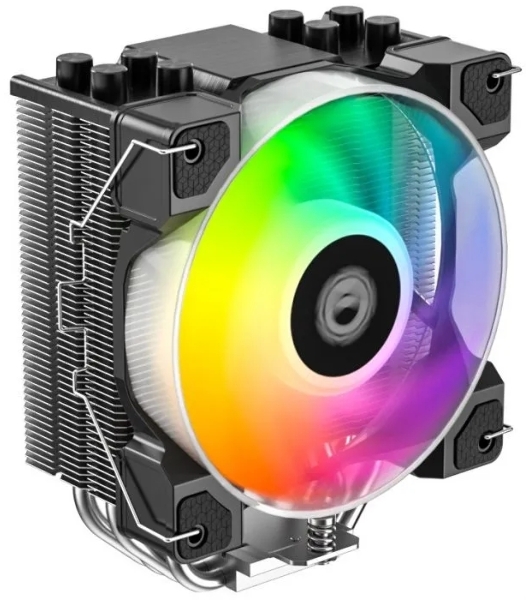Кулер ID-Cooling SE-214-XT DF ARGB черный 120мм алюминий/медь 1500rpm 27db 4-pin 180W 150мм