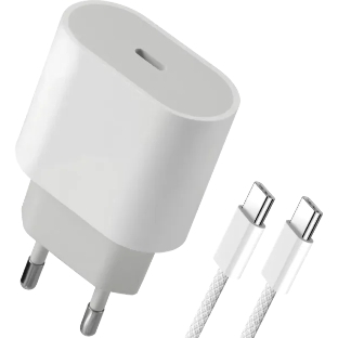 Сетевое зарядное устройство Defender UPA-121 20W, USB C,кабель Type-C,белый