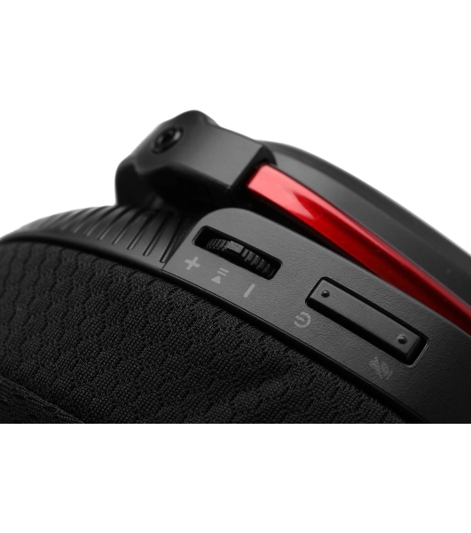 Гарнитура Bloody MR720 чёрный, беспроводная + проводная, радиоканал/Bluetooth/mini jack 3.5 мм, до 44 ч, подсветка