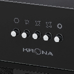 Вытяжка полновстраиваемая Krona WERMUT 500 DN BLACK PB BF, фото8