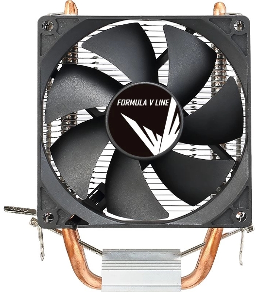 Устройство охлаждения (кулер) Aerocool Formula Ice Boid 2PSDB черный 90мм алюминий+медь 2100rpm 34db 4-pin 90W 135мм