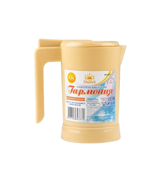 Чайник электрический SHAMS SH-002 красный (105478)