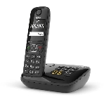 Радиотелефон Dect Gigaset AS690A черный автооветчик АОН, фото2